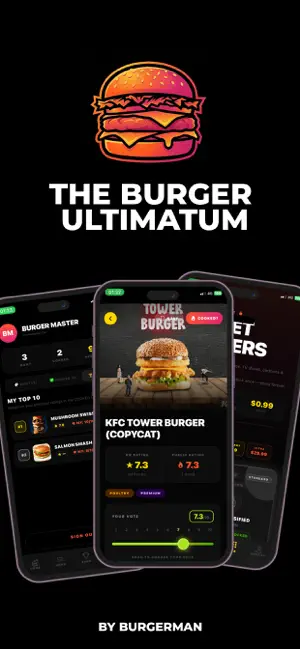 Burgerman: Burgers & Recipes screenshot 1