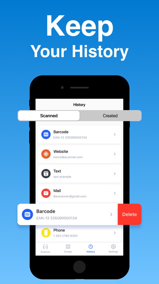 #6. QR Code Reader ・Generator (iOS) Av: YunoApp