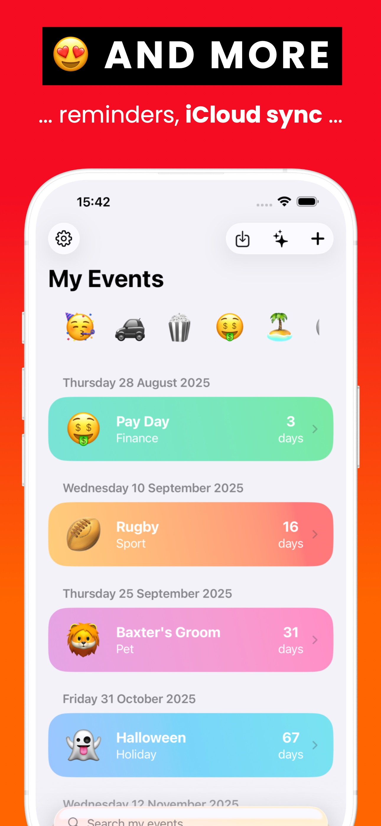 Looking FWD: Event Countdown