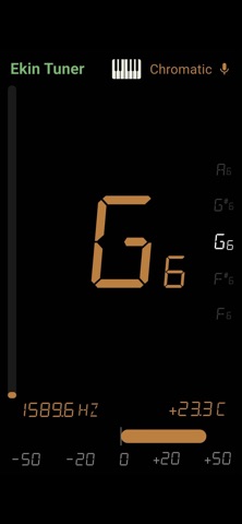 Ekin Tuner: Chromatic Tuner screenshot 5