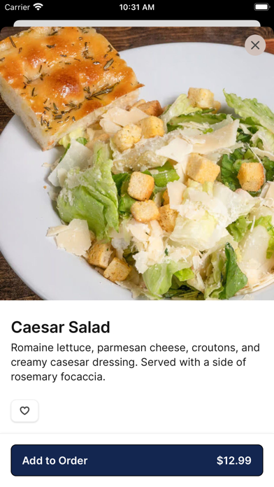 A'mano Fresh Pasta iPhone screenshot 3 - Food & Drink app