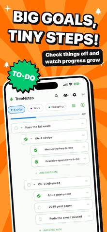 TreeNotes - Tree Outliner Screenshot 4 of 6