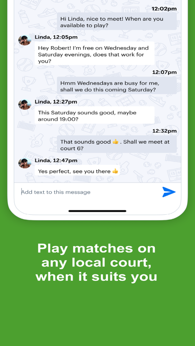Local Tennis Leagues Screenshot