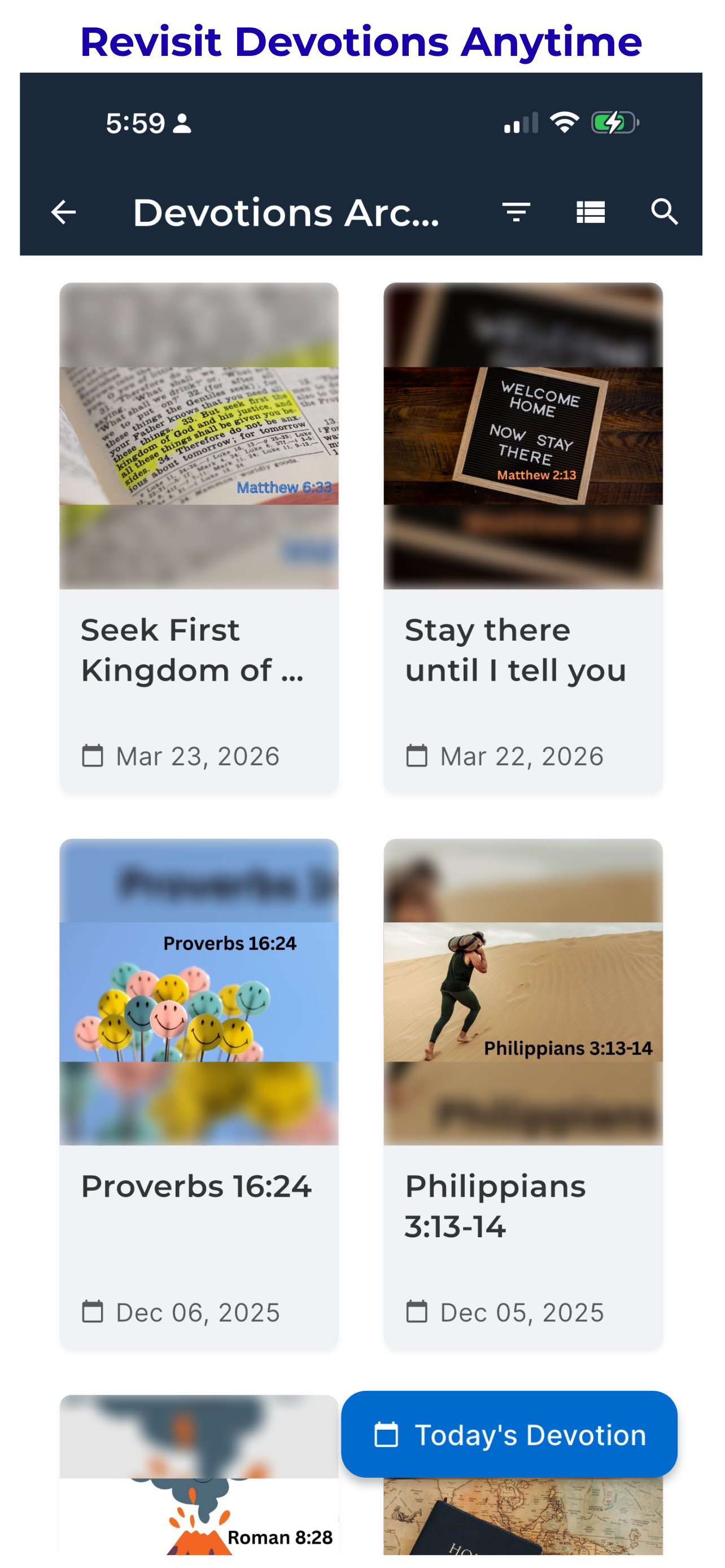 Bible Devotions- It Is Written