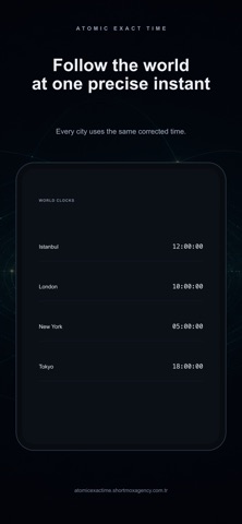 Atomic Exact Time: Clock Screenshot 4 of 5