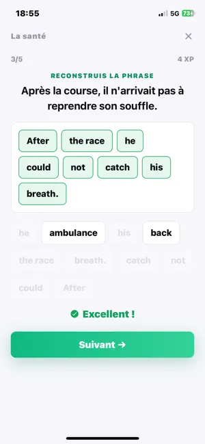 flex - Apprendre l'anglais screenshot 3