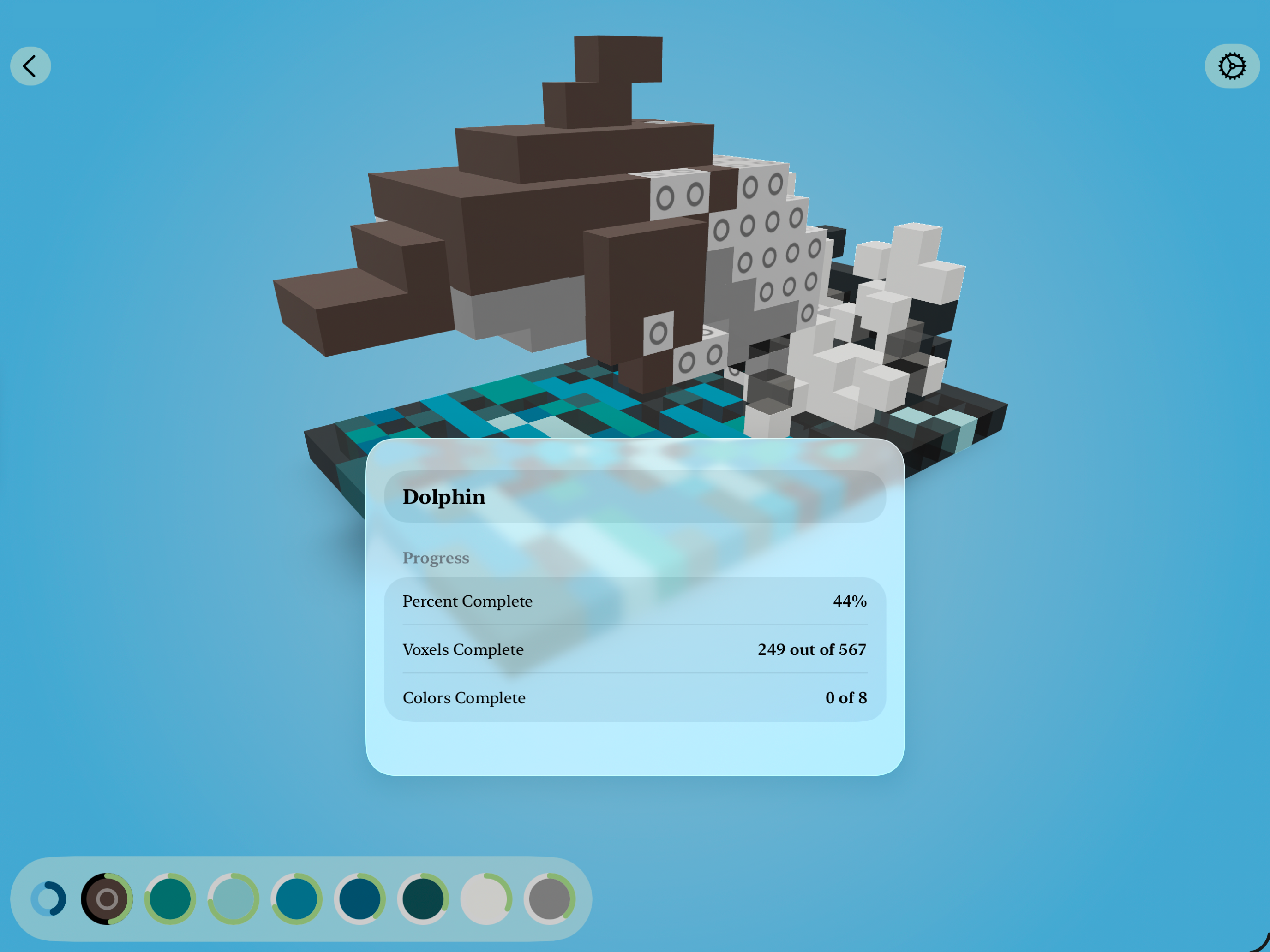 Color Voxel: 3D Pixel Art Game screenshot 10
