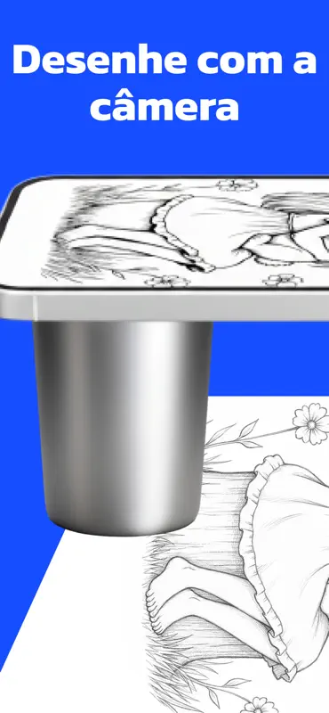 Aplicativo de Desenho a Lápis® screenshot 1 of 9