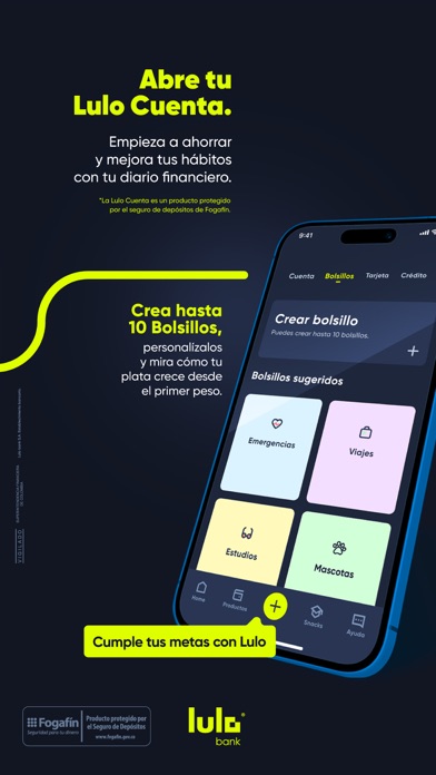 Lulo - Maneja tus finanzas Screenshot