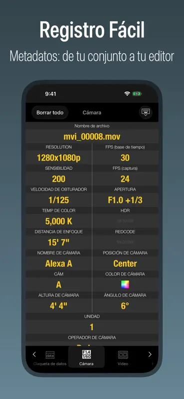 MovieSlate® 8 screenshot 2 of 7