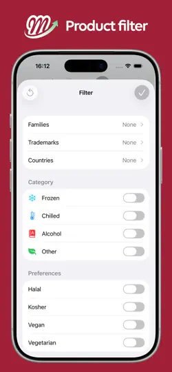 Capture d'écran de Monolith Sales sur iPhone 5