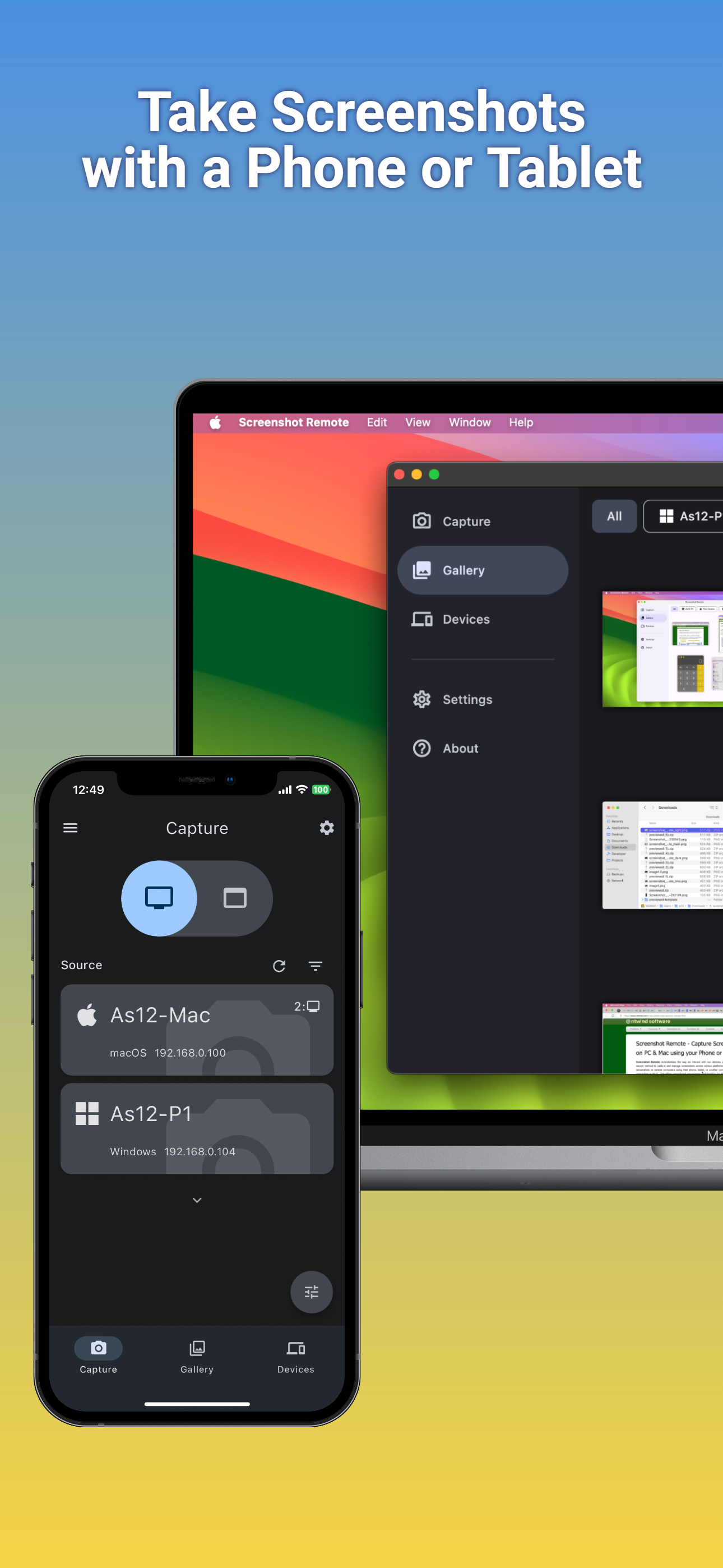Screenshot Remote - PC Capture