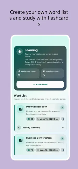 Danish Word Master Flashcards screenshot 2