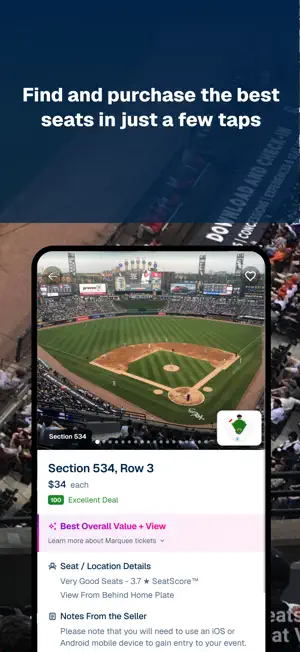 RateYourSeats - Event Tickets screenshot 3