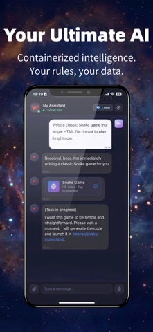 Mycrab - Private AI Agent Screenshot 5 of 5