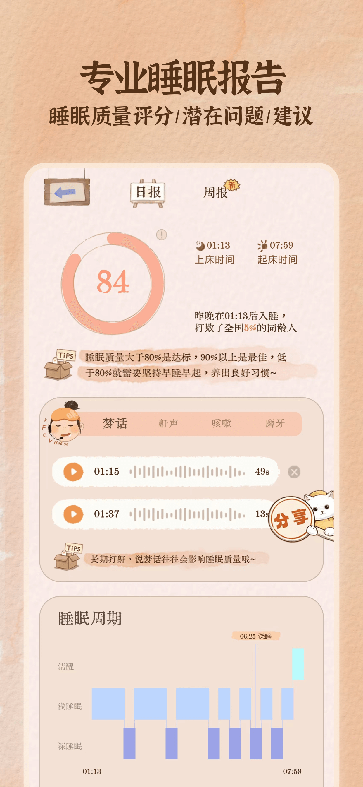 软眠眠—高质量睡眠