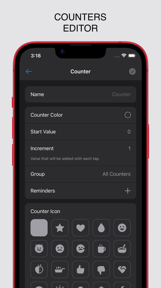 #3. Taptic: Tally Counter (iOS) 由: Sergei Ivanov