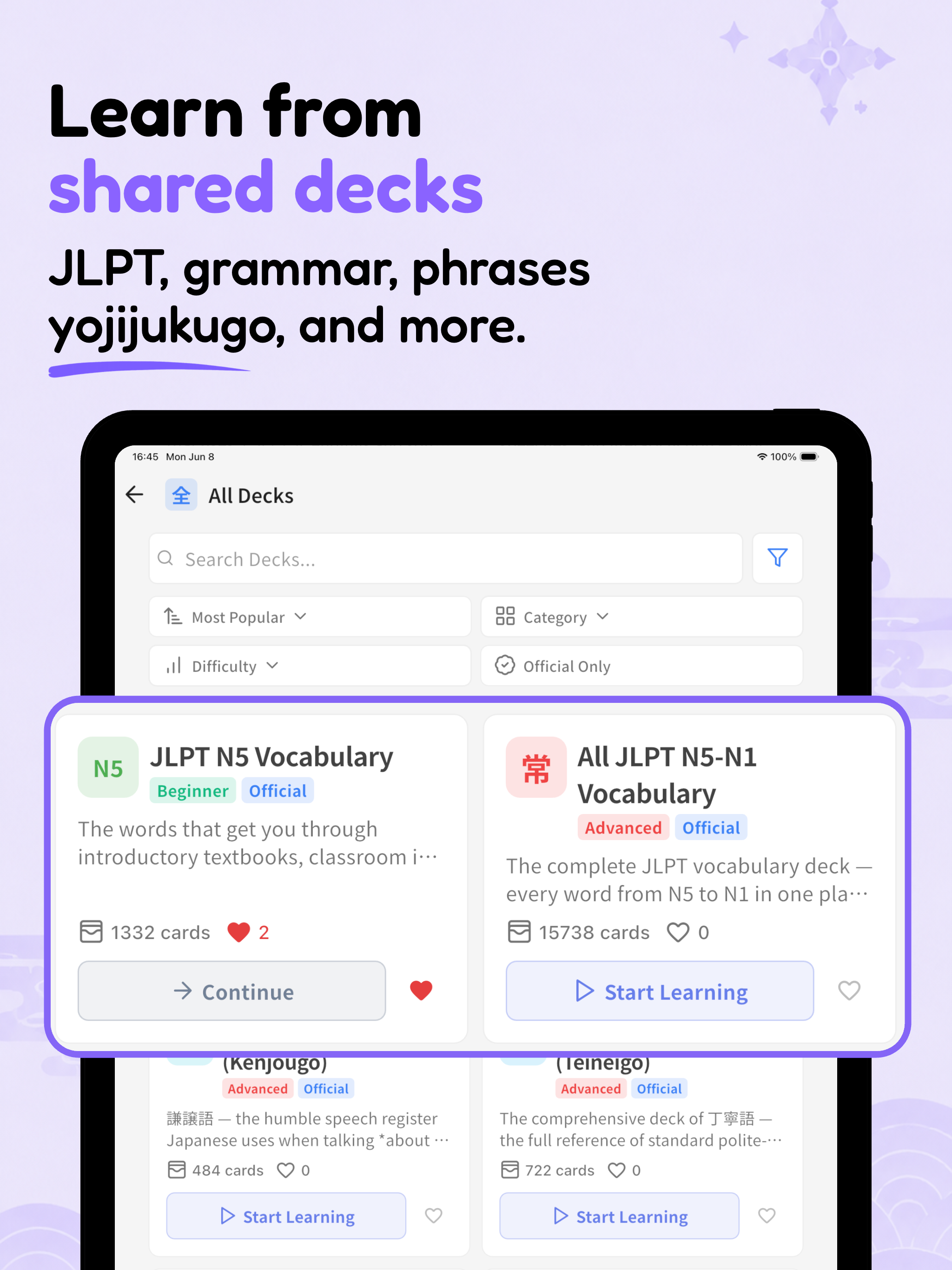 Mojien: Learn Japanese screenshot 19