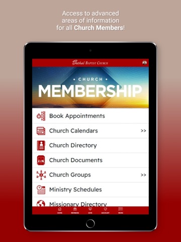 My BBC Hartselle iPad screenshot