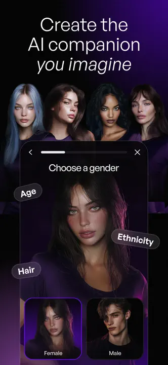 EVA AI Soulmate : capture d’écran 7 sur 7