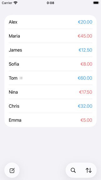 Screenshot #1 pour Cash Log Basic