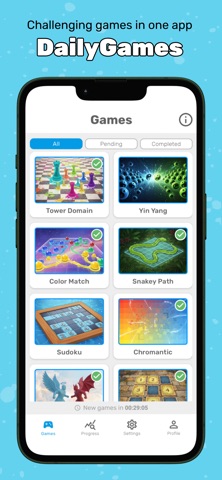 DailyGames App Screenshot 1 of 10