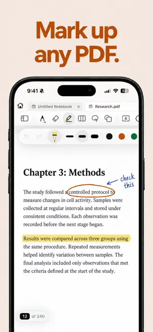 TidyNotes: Notes, Docs & PDF screenshot 4