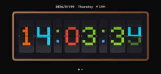Focus Flip Clock: Aesthetic Screenshot 5 of 7