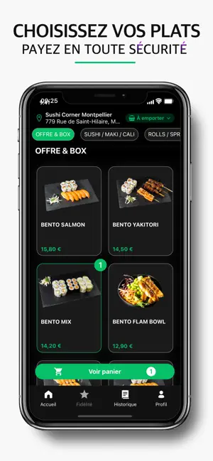 Sushi Corner iPhone screenshot 1