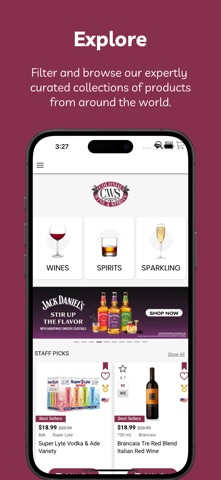 Colonial Wine & Spirits app screenshot