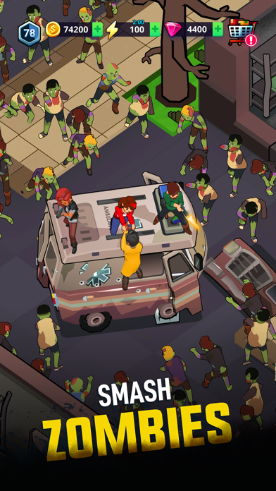 Merge 2 Survive: Zombie Game Screenshot