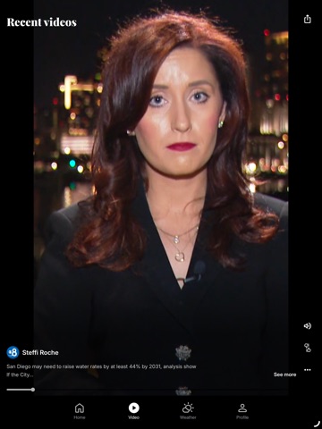 CBS 8 San Diego iPad screenshot