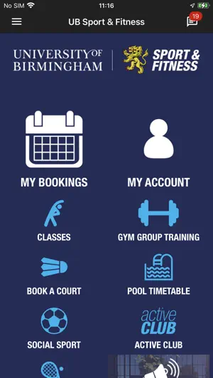 UB Sport&Fitness screenshot 1