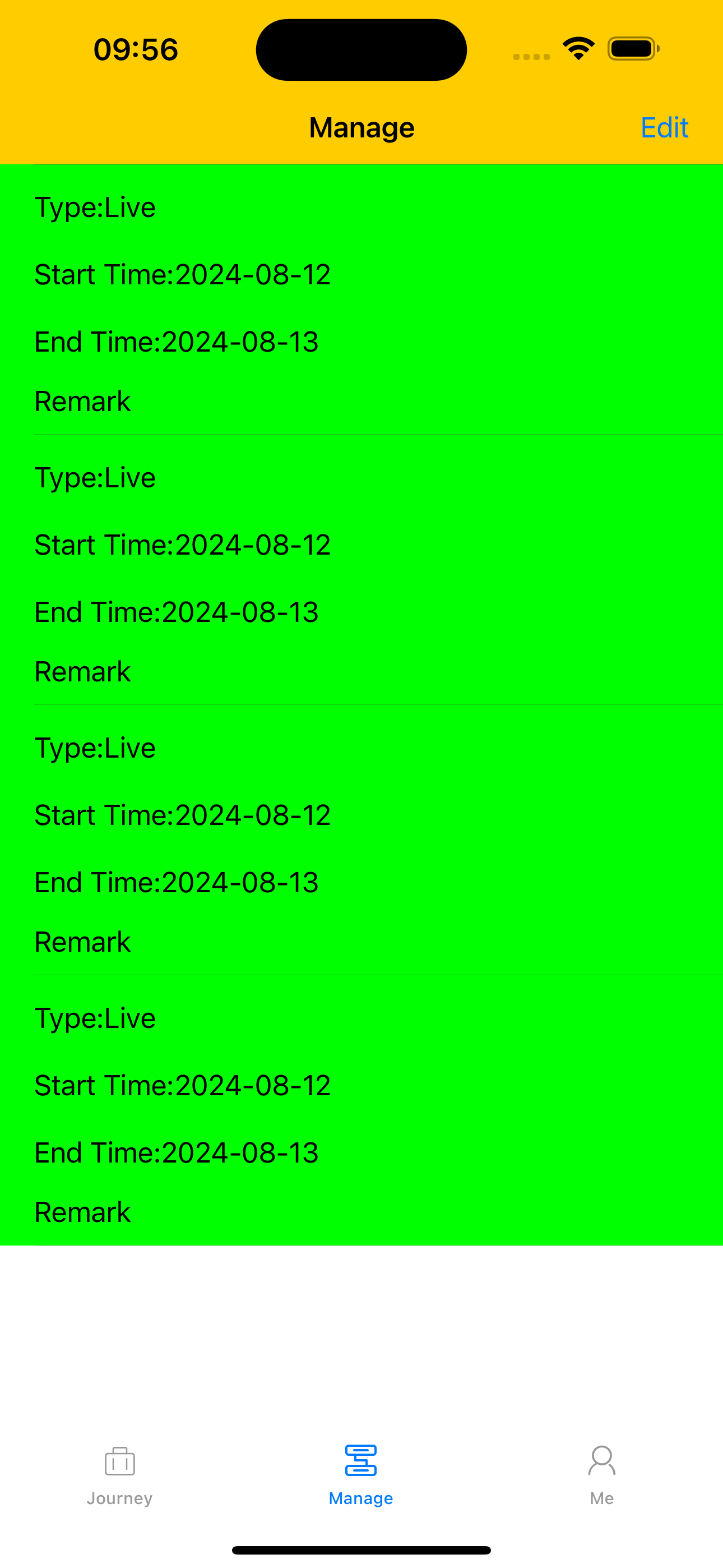 Trip Record Tool