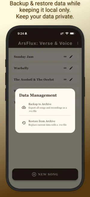 Verse & Voice: Songbook screenshot 2