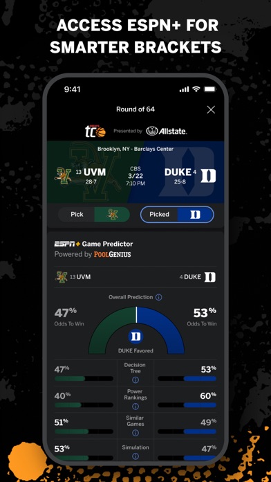 ESPN Tournament Challenge Screenshot
