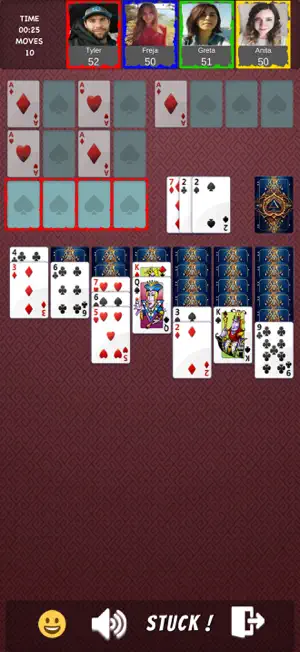 Rumble Solitaire screenshot 2