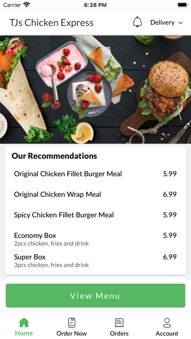 Screenshot #2 pour TJs Chicken Express