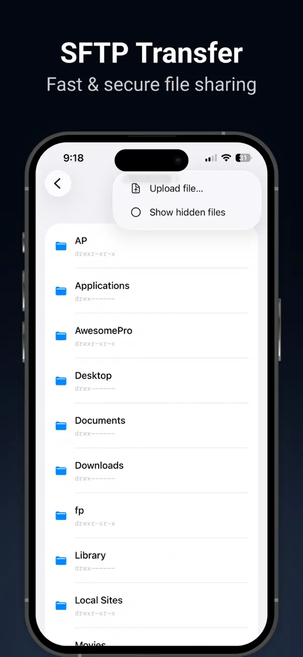 #6. SSH Client - Terminal (iOS) By: HANSIFY TECHNOLOGIES