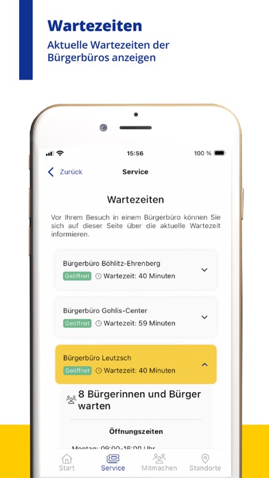 Leipzig-App Screenshot
