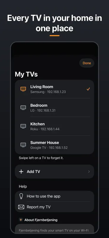 Fjernbetjening – Fernbedienung screenshot 6 of 6