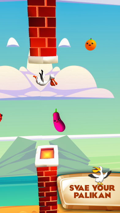 flappy flamingo Screenshot