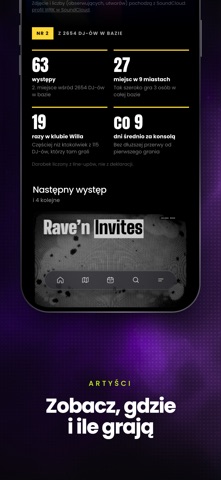 Załoga Rave: imprezy techno iPhone screenshot 5