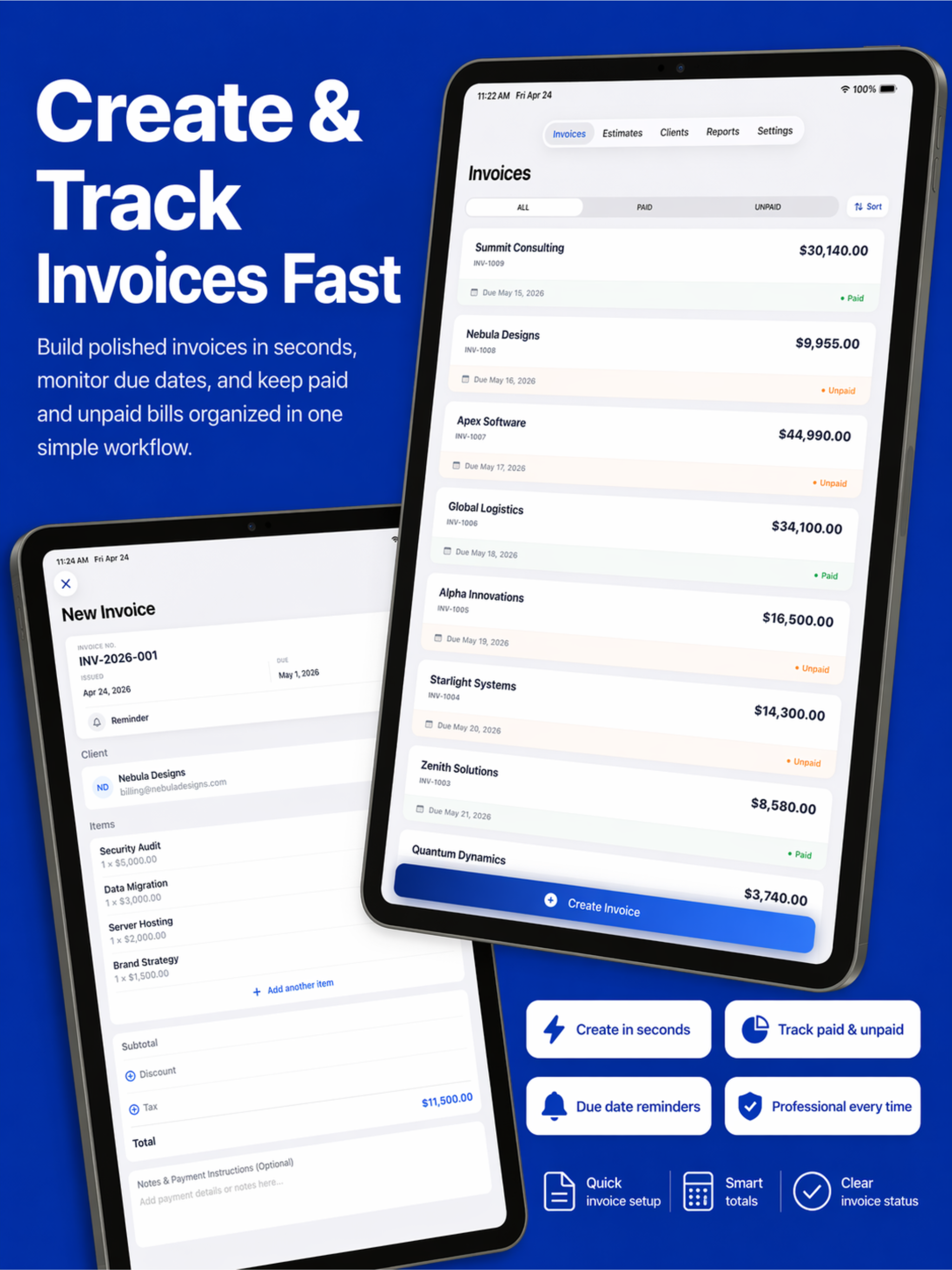 Invoice Maker · Estimate App screenshot 5