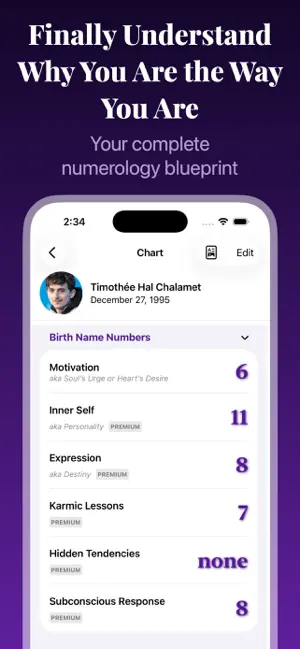 Numerology: Life Path Chart screenshot 4
