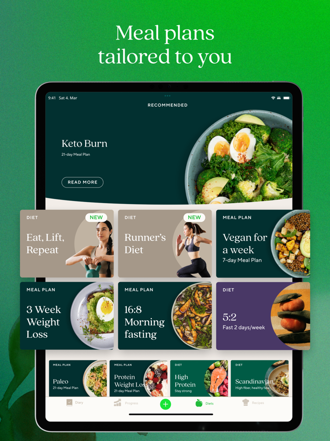 ‎Lifesum Food & Calorie Tracker Screenshot