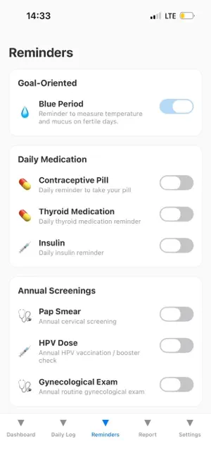 Period Tracker - Adet Takvimi screenshot 2