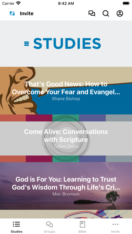 #1. Invite Groups (iOS) 由: St. Andrew Methodist Church