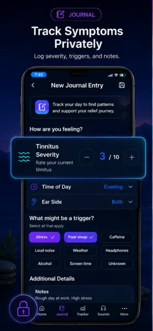Tinnitus Relief Sound screenshot 4