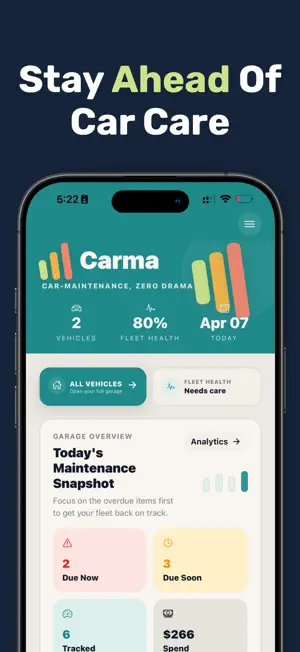 Carma: Car Maintenance screenshot 1